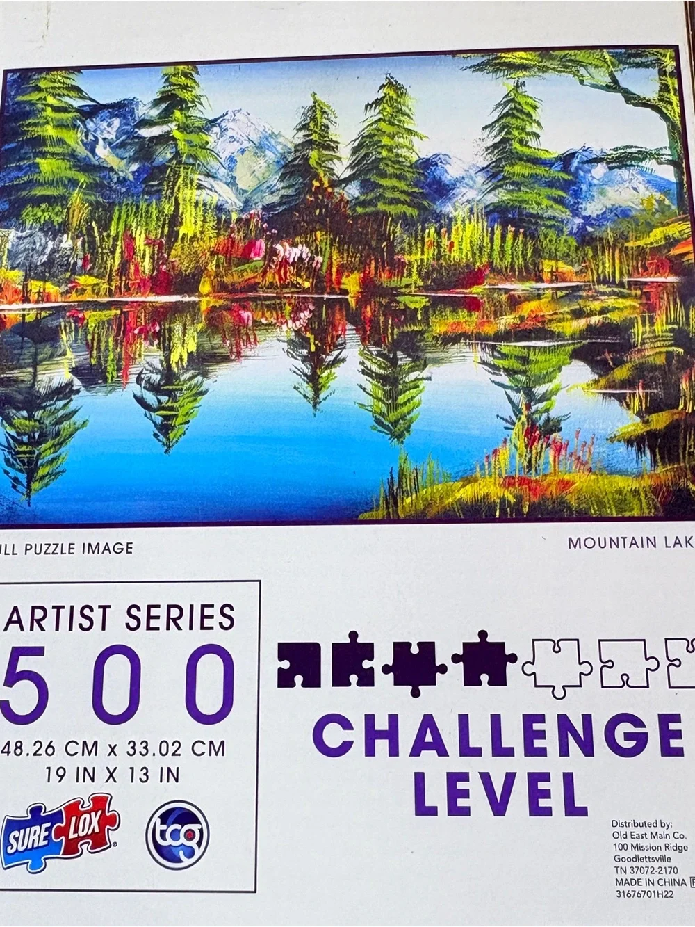Lot Of 3 Artist Series Sure Lox 500 Piece Puzzles Sealed Challenging Colorful